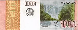 АНГОЛА 1000 КВАНЗА 2