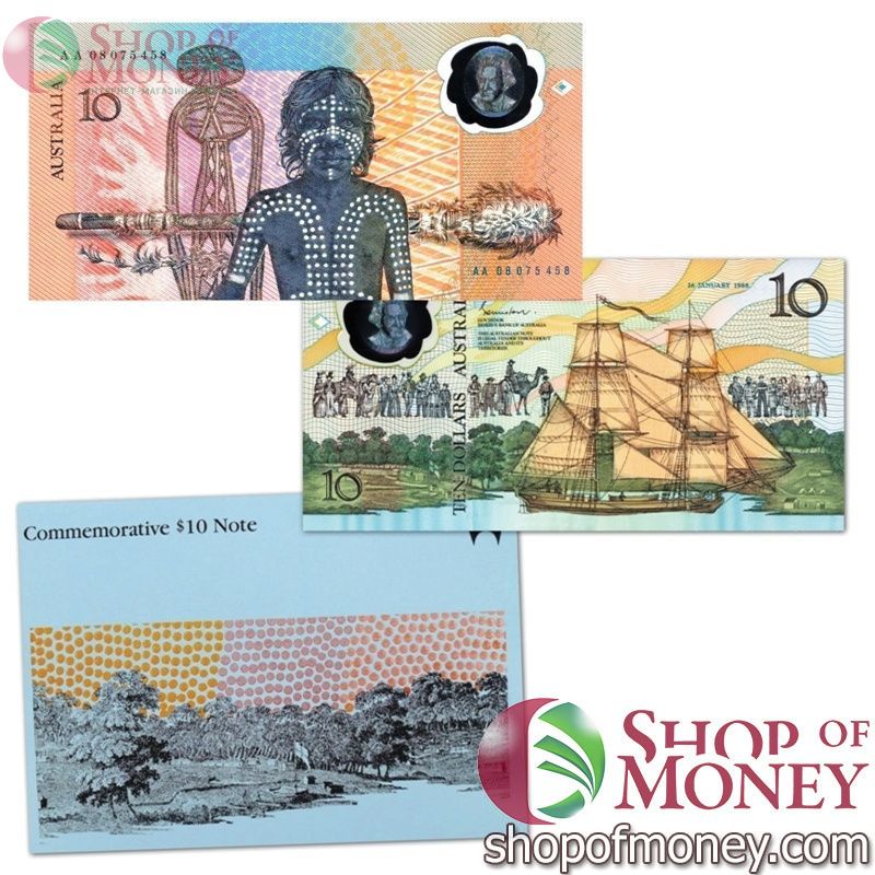 АВСТРАЛИЯ 10 ДОЛЛАРОВ (БУКЛЕТ) 1