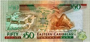 ВОСТОЧНЫЕ КАРИБЫ 50 ДОЛЛАРОВ (V - СЕНТ ВИНСЕНТ) 2