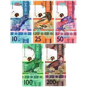 АРУБА НАБОР 10 25 50 100 200 ФЛОРИН 1