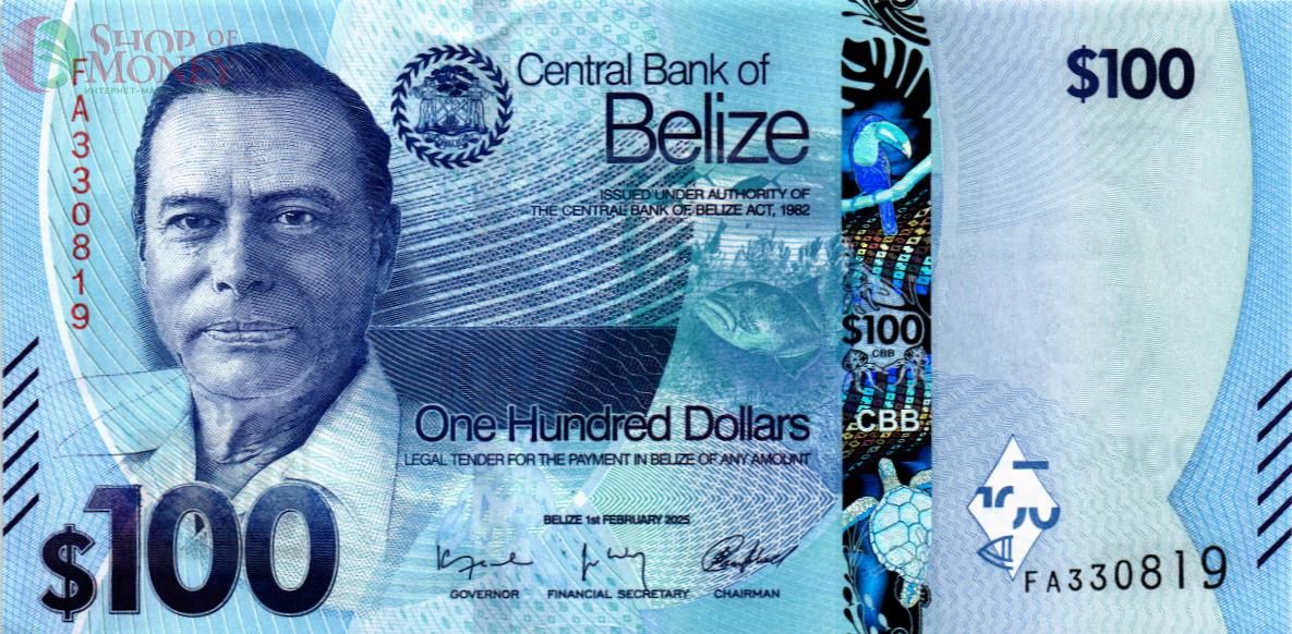 БЕЛИЗ 100 ДОЛЛАРОВ 1