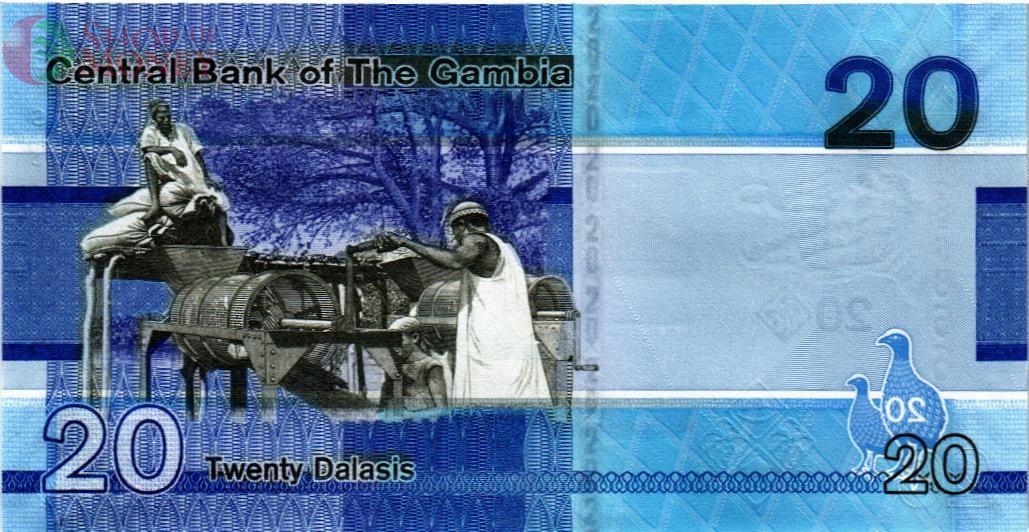 ГАМБИЯ 20 ДАЛАСИ 2