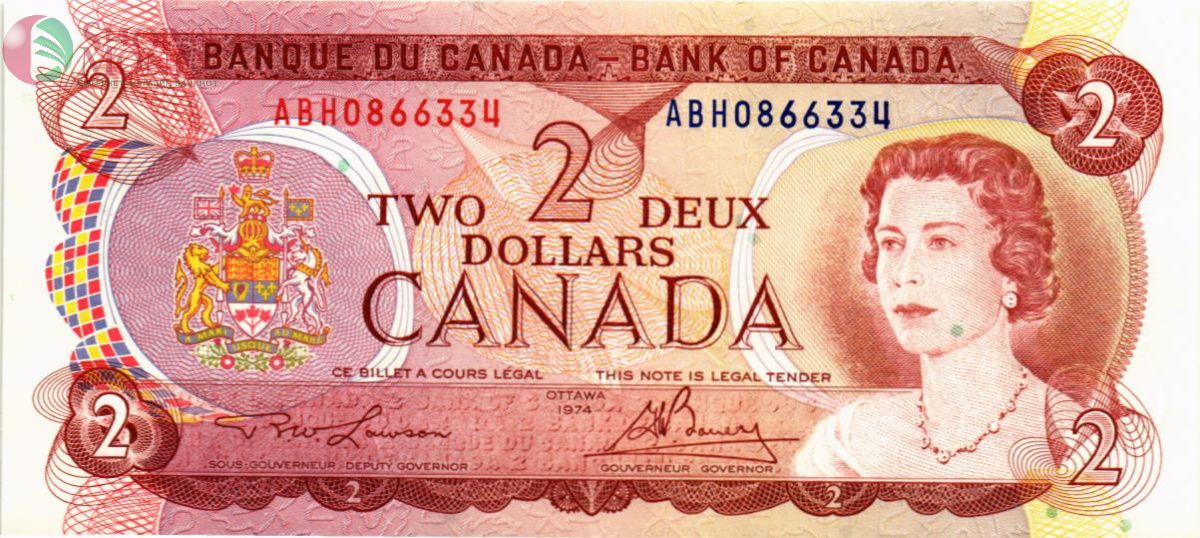 КАНАДА 2 ДОЛЛАРА 1