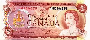 КАНАДА 2 ДОЛЛАРА 1
