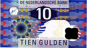 НИДЕРЛАНДЫ 10 ГУЛЬДЕНОВ 1