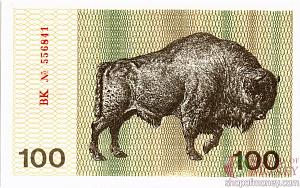 ЛИТВА 100 ТАЛОНАС 1