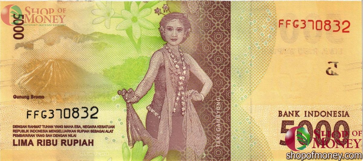 ИНДОНЕЗИЯ 5000 РУПИЙ 2