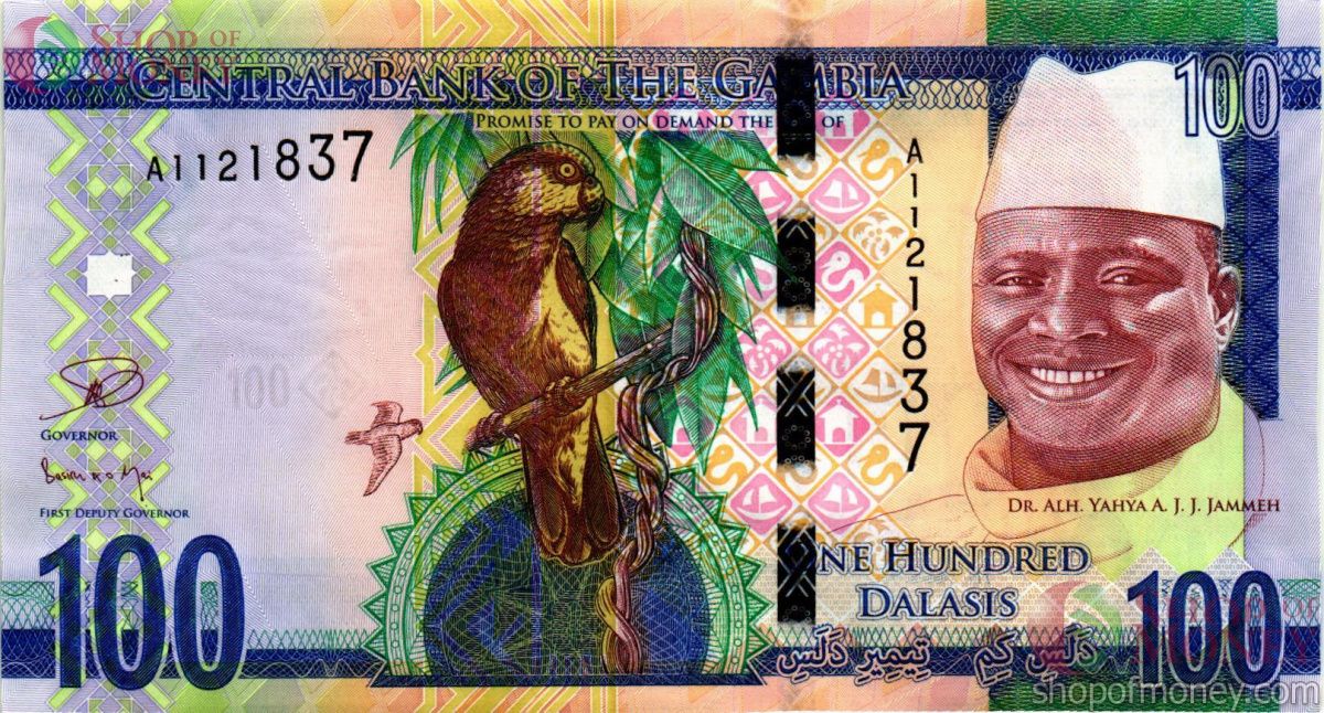 ГАМБИЯ 100 ДАЛАСИ 1