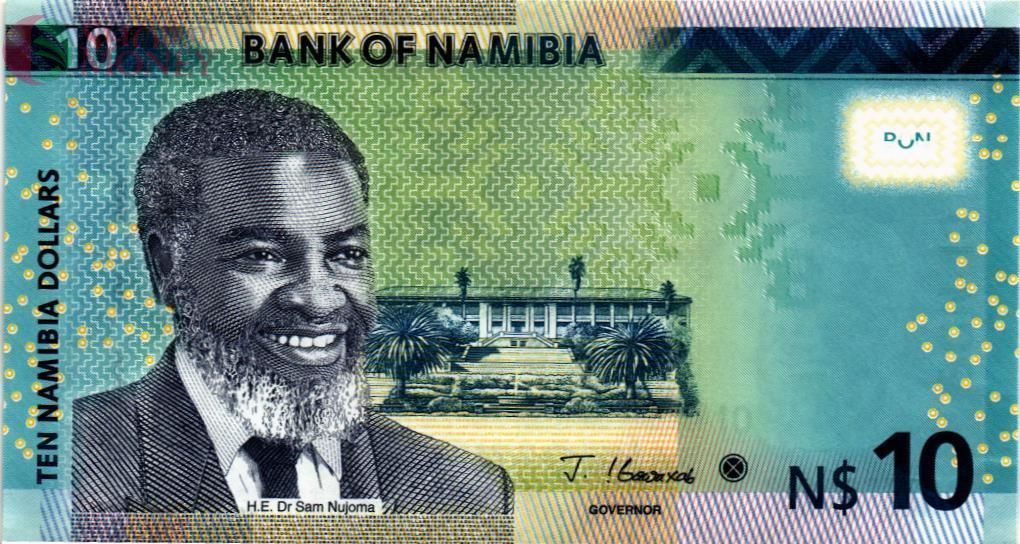 НАМИБИЯ 10 ДОЛЛАРОВ 1