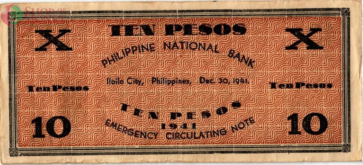 ФИЛИППИНЫ 10 ПЕСО (D) (N132) 2