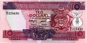 СОЛОМОНОВЫ ОСТРОВА 10 ДОЛЛАРОВ 1