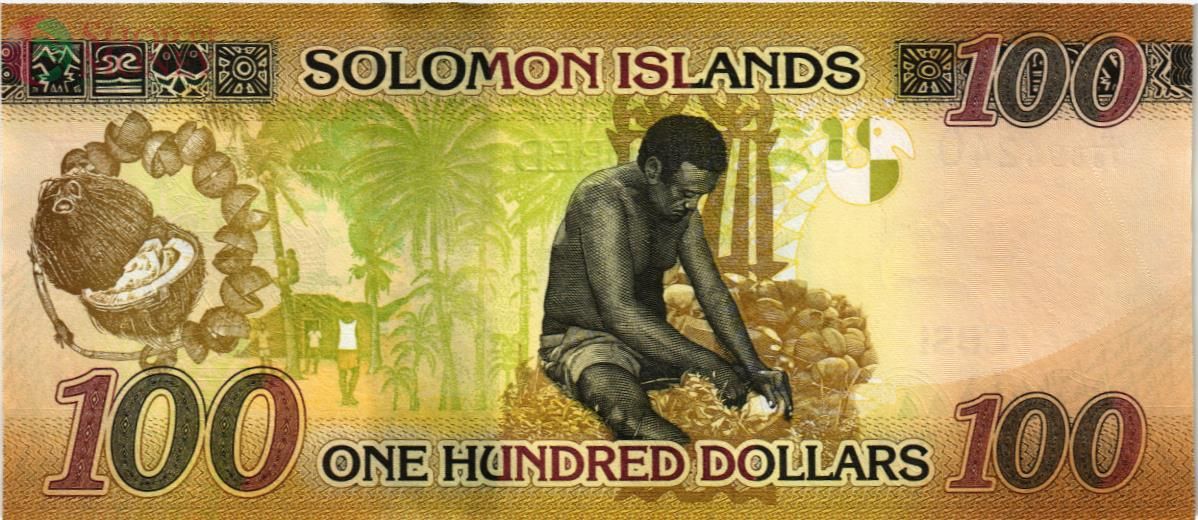 СОЛОМОНОВЫ ОСТРОВА 100 ДОЛЛАРОВ 2