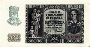 ПОЛЬША 20 ЗЛОТЫХ 1