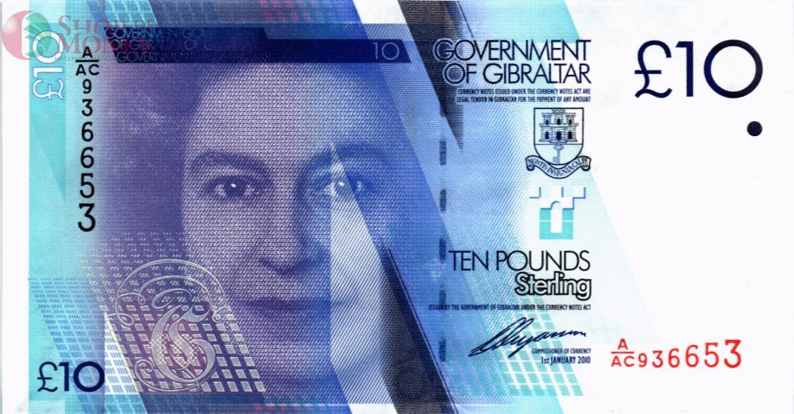 ГИБРАЛТАР 10 ФУНТОВ 1