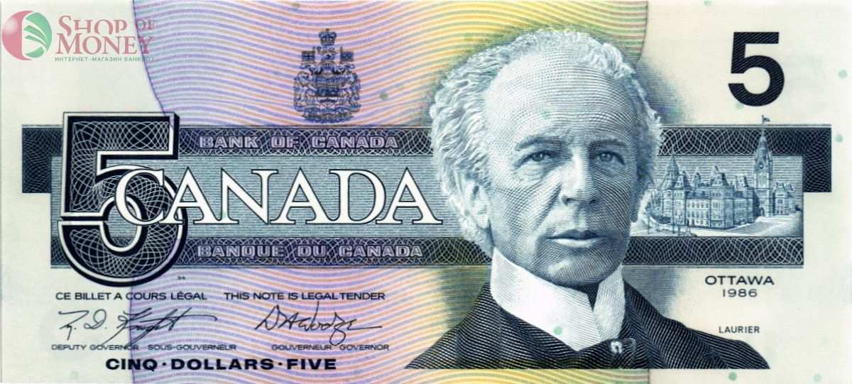 КАНАДА 5 ДОЛЛАРОВ 1