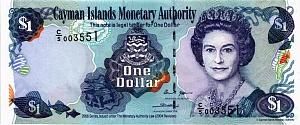 КАЙМАНОВЫ ОСТРОВА 1 ДОЛЛАР (C/5) 1