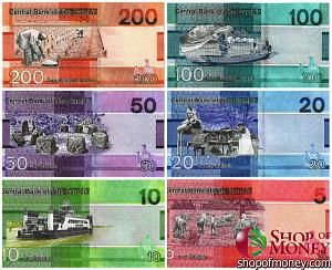 ГАМБИЯ НАБОР 5 10 20 50 100 200 ДАЛАСИ 2