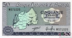 РУАНДА 50 ФРАНКОВ 1