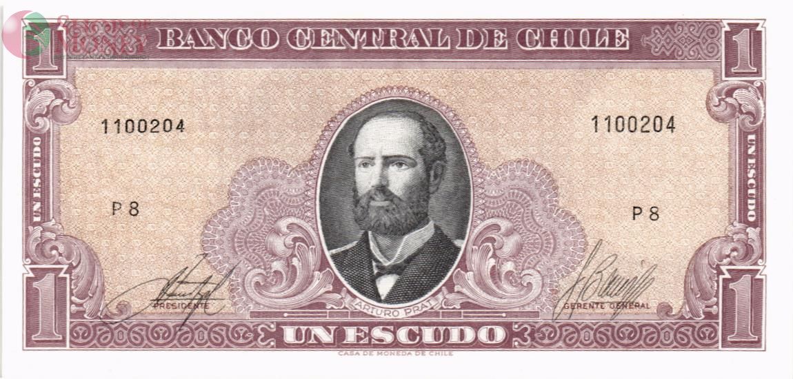 ЧИЛИ 1 ЭСКУДО 1