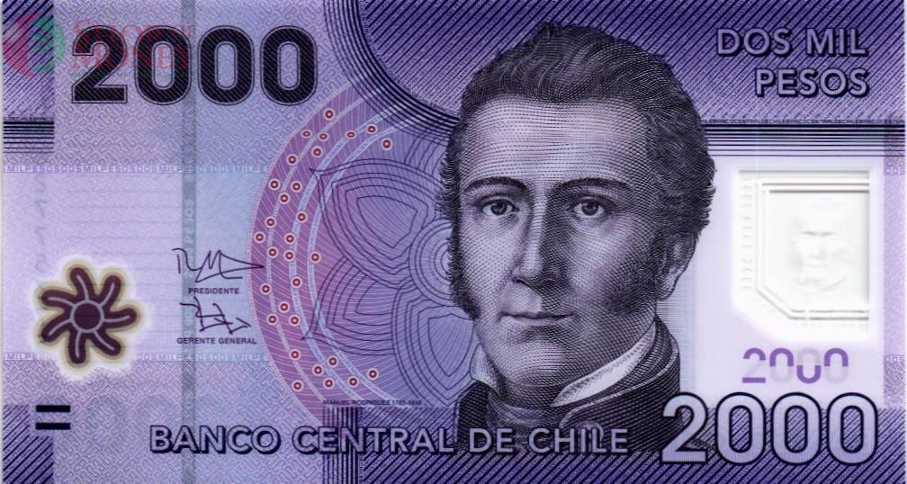 ЧИЛИ 2000 ПЕСО 1