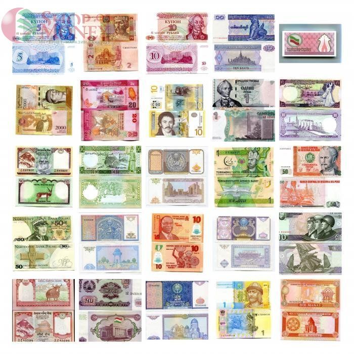 НАБОР 100 БАНКНОТ 4