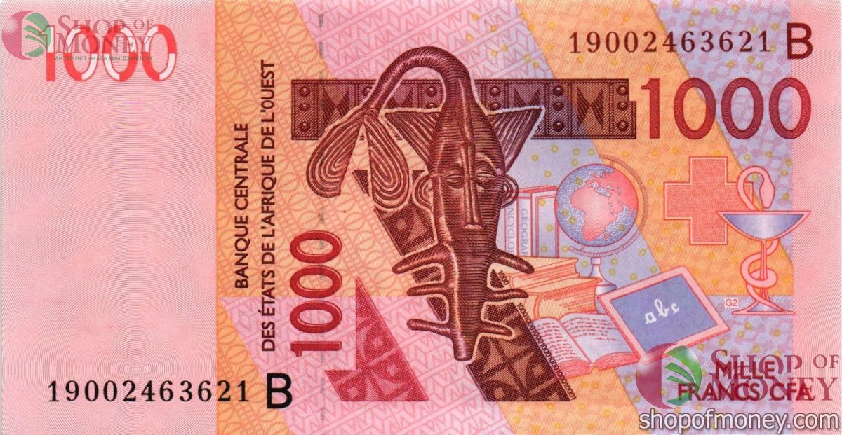 БЕНИН 1000 ФРАНКОВ 1