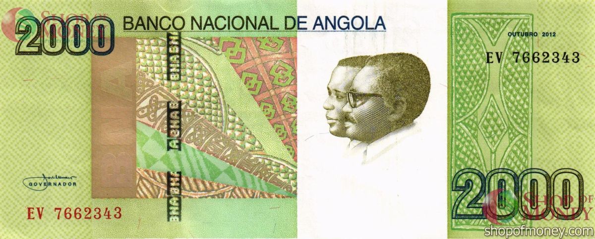 АНГОЛА 2000 КВАНЗА 1