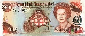 КАЙМАНОВЫ ОСТРОВА 100 ДОЛЛАРОВ 1