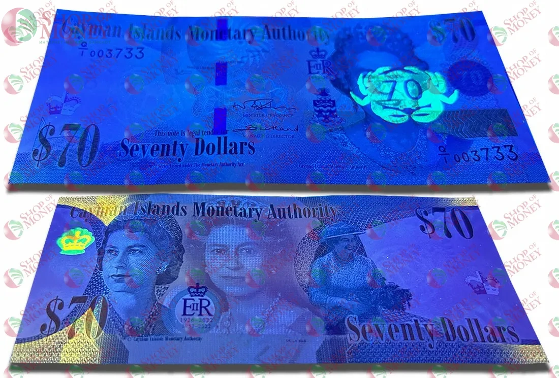 КАЙМАНОВЫ ОСТРОВА 70 ДОЛЛАРОВ 3