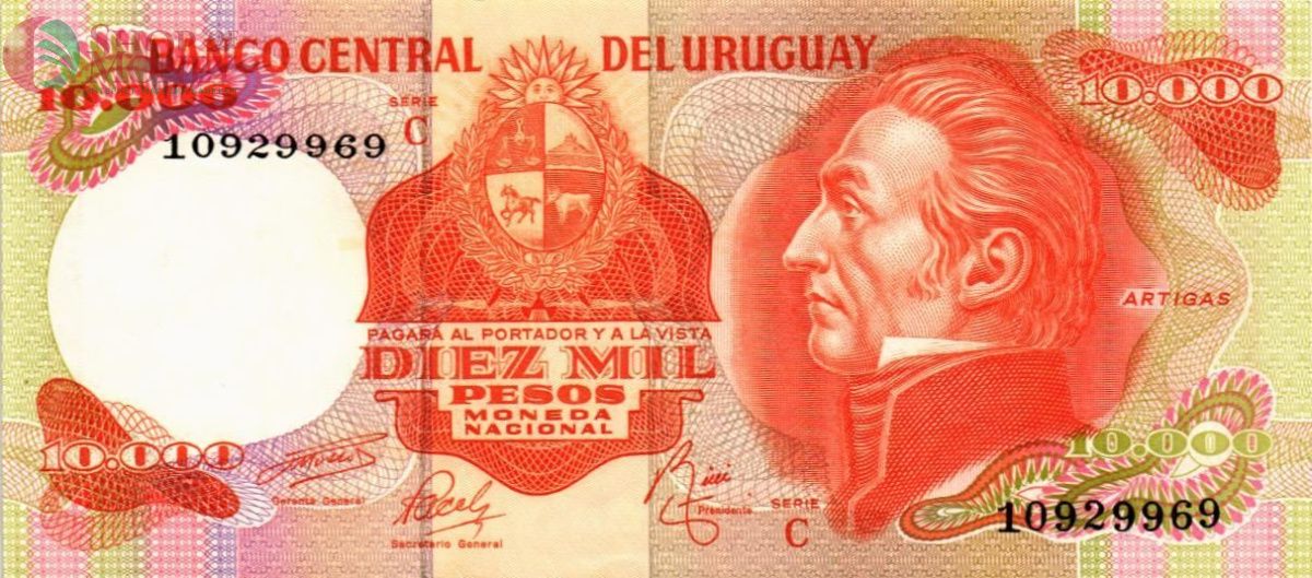 УРУГВАЙ 10000 ПЕСО 1