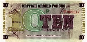 ВЕЛИКОБРИТАНИЯ/АНГЛИЯ 10 ПЕНСОВ 1