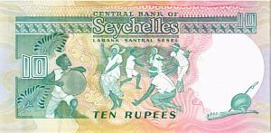 СЕЙШЕЛЬСКИЕ ОСТРОВА 10 РУПИЙ 2