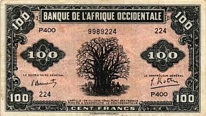 WAS - ЗАПАДНАЯ АФРИКА 100 ФРАНКОВ 1