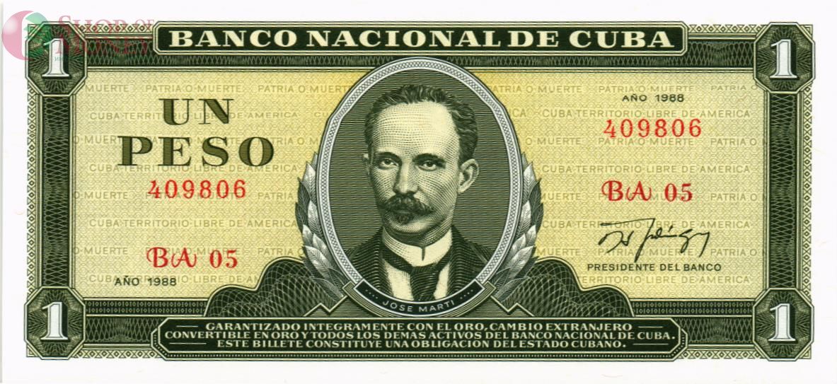 КУБА 1 ПЕСО 1