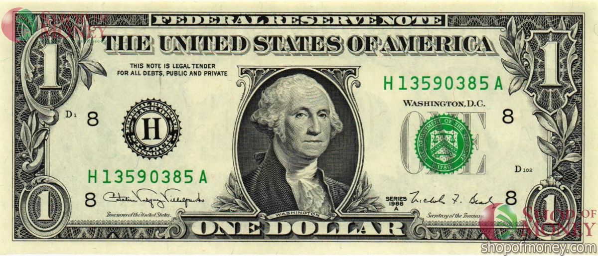 США 1 ДОЛЛАР (H-Сент Луис) 1