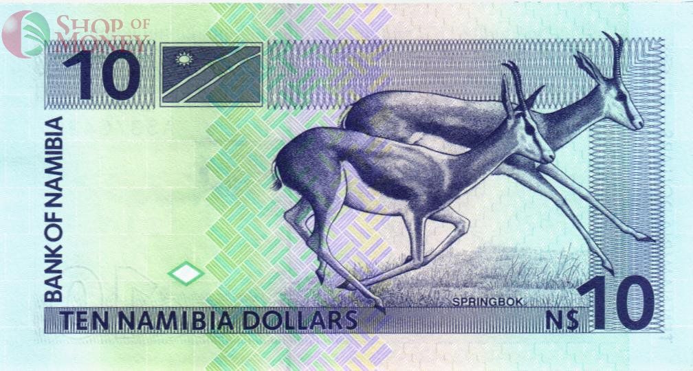 НАМИБИЯ 10 ДОЛЛАРОВ 2