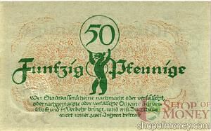 ГЕРМАНИЯ 50 ПФЕННИГОВ (НОТГЕЛЬД) 2