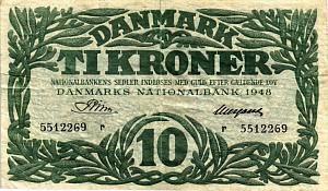 ДАНИЯ 10 КРОН 1