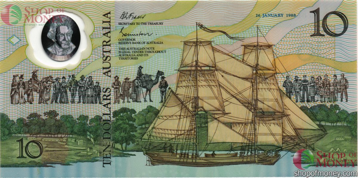 АВСТРАЛИЯ 10 ДОЛЛАРОВ (БУКЛЕТ) 3