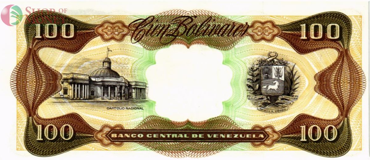 ВЕНЕСУЭЛА 100 БОЛИВАР 2