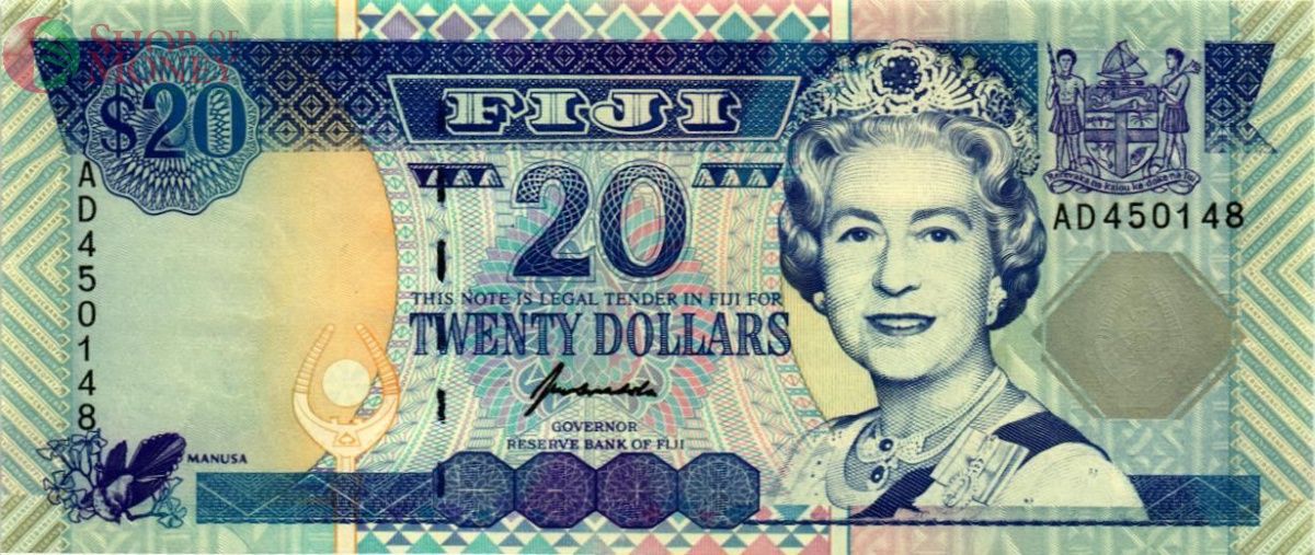 ФИДЖИ 20 ДОЛЛАРОВ 1