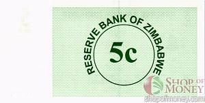 ЗИМБАБВЕ 5 ЦЕНТОВ 2