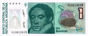 АРГЕНТИНА 1 АУСТРАЛ 1