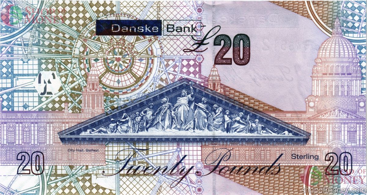 СЕВЕРНАЯ ИРЛАНДИЯ 20 ФУНТОВ 2