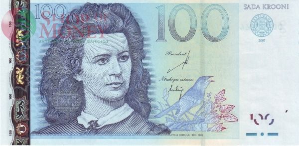 ЭСТОНИЯ 100 КРОН 1