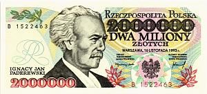 ПОЛЬША 2000000 ЗЛОТЫХ 1