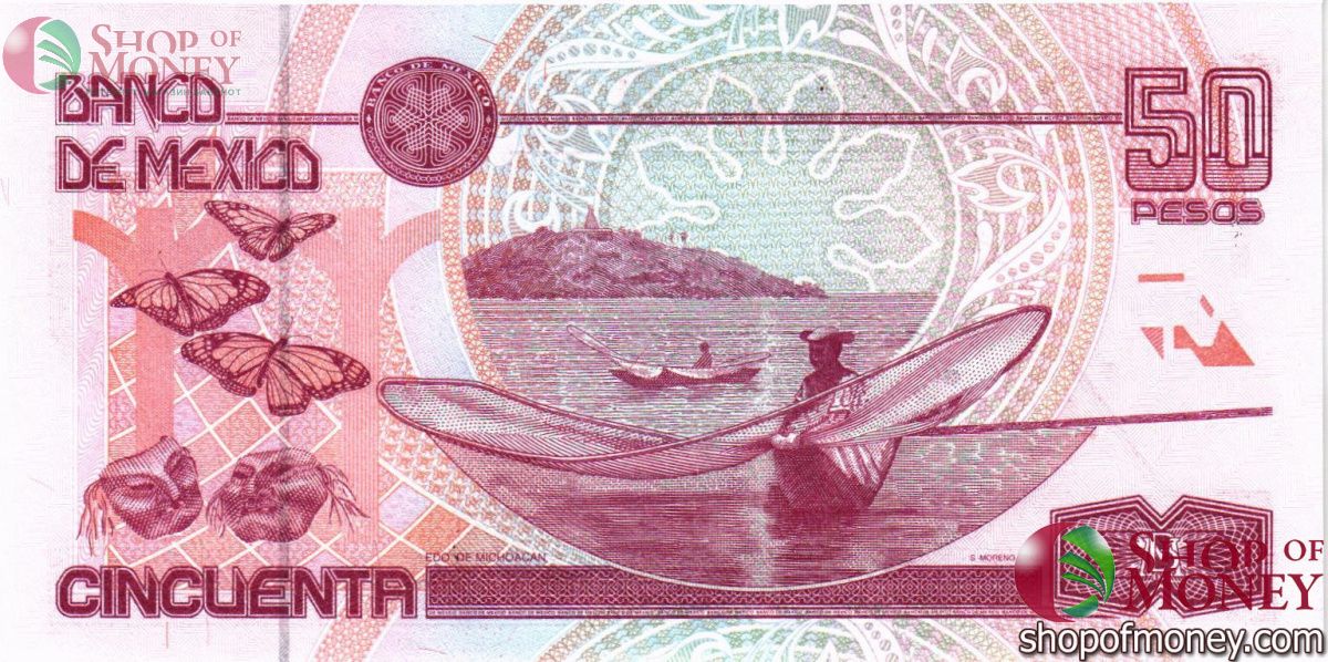 МЕКСИКА 500-200-100-50-20 ПЕСО 6