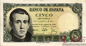 ИСПАНИЯ 5 ПЕСЕТ 1
