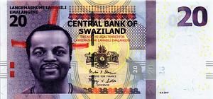СВАЗИЛЕНД 20 ЭМАЛАНГЕНИ 1