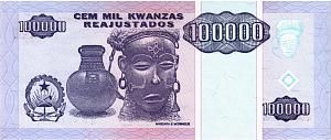 АНГОЛА 100000 КВАНЗА 2